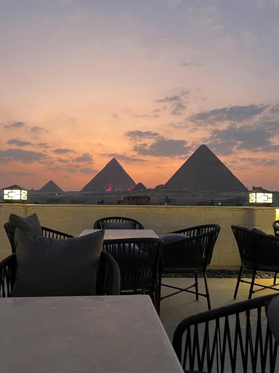 Maro Pyramids Hotel Kafret el-Gabal Exterior foto