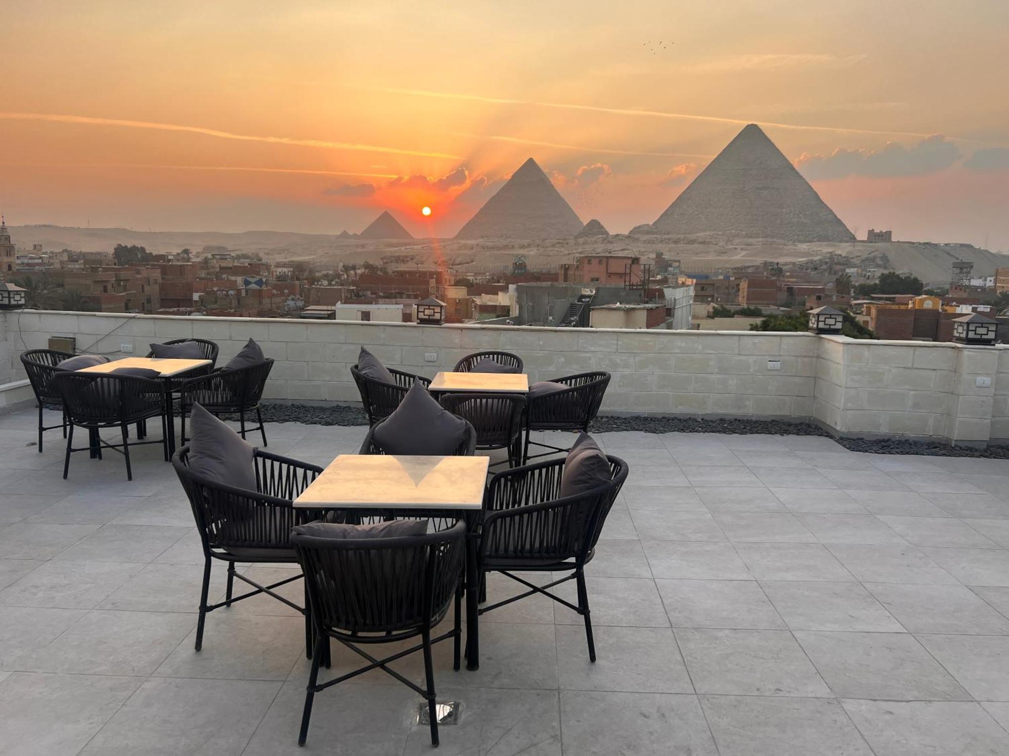 Maro Pyramids Hotel Kafret el-Gabal Exterior foto